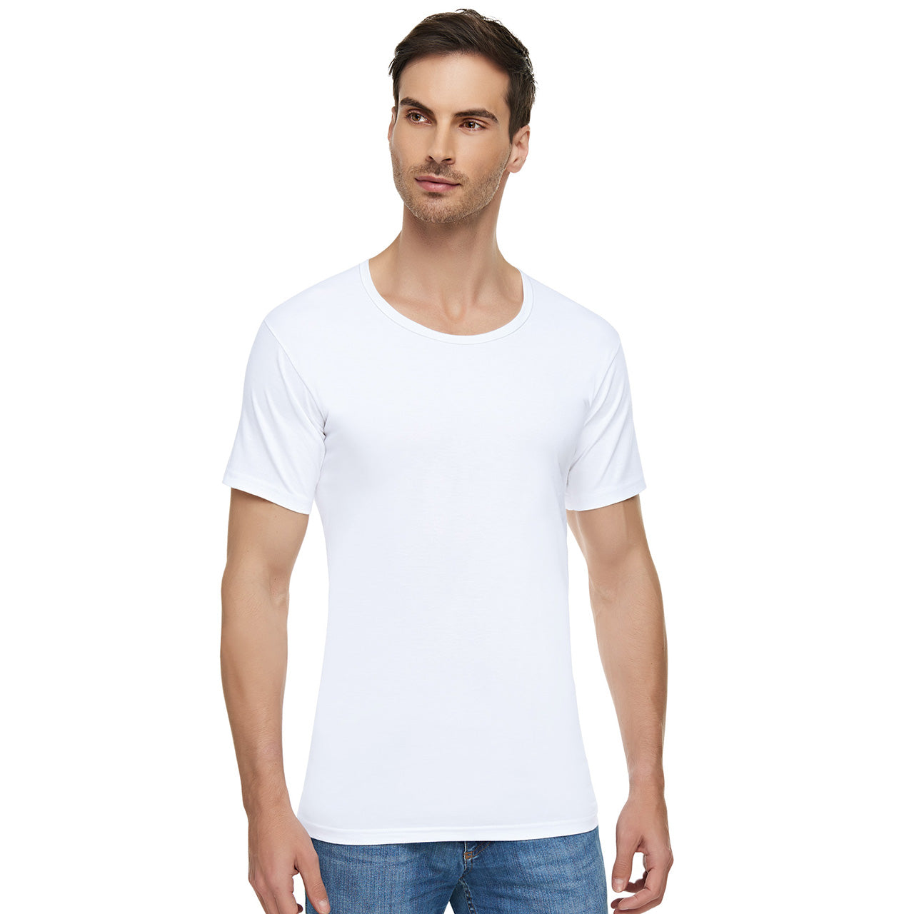 ELT1002 Elite Combed Cotton Crew Neck