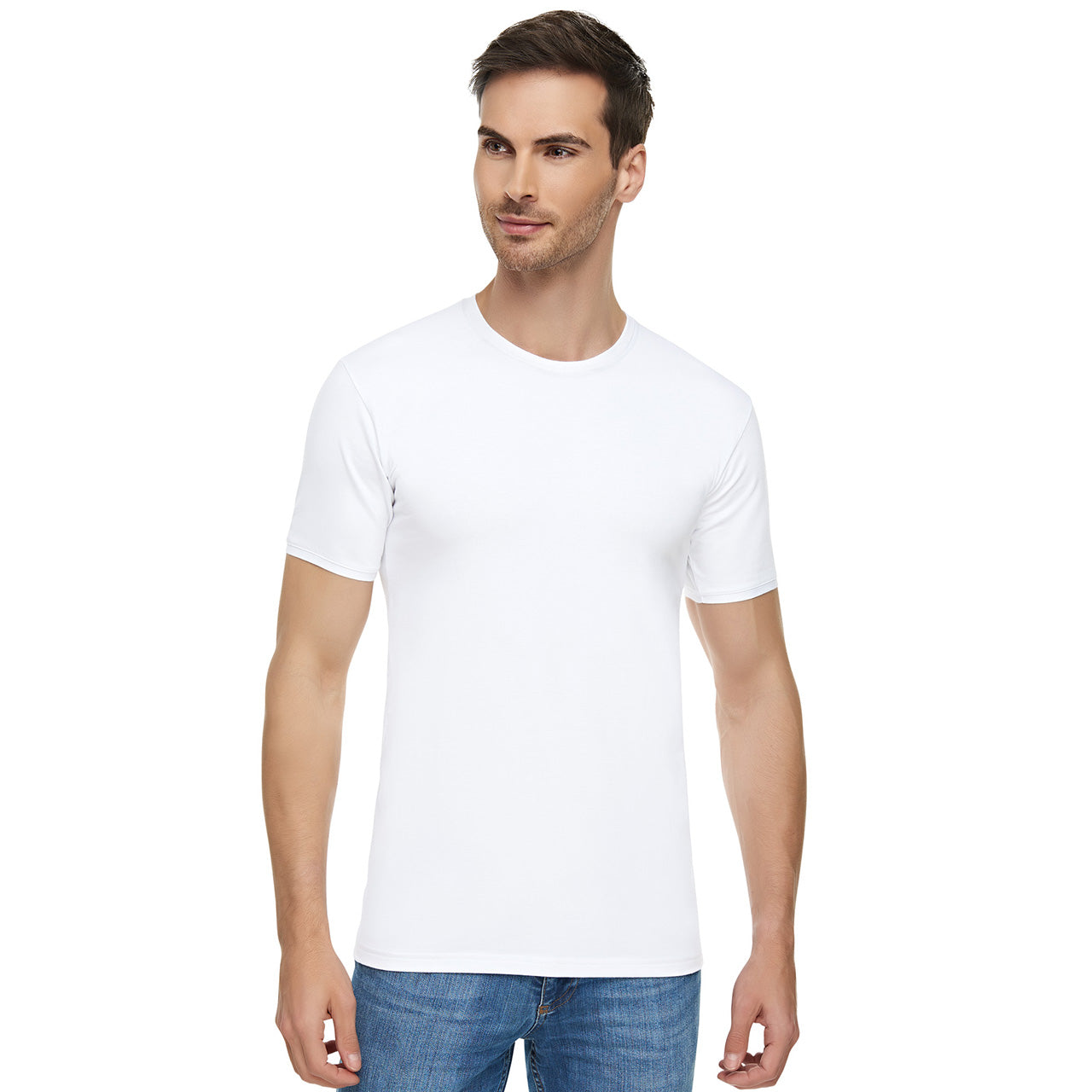 ELT1003 Elite Combed Cotton Crew Neck