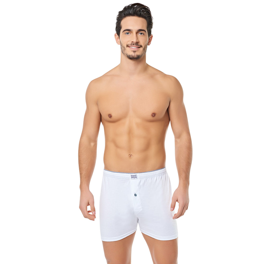 TER0117 Tutku Combed Terry Plain Boxer