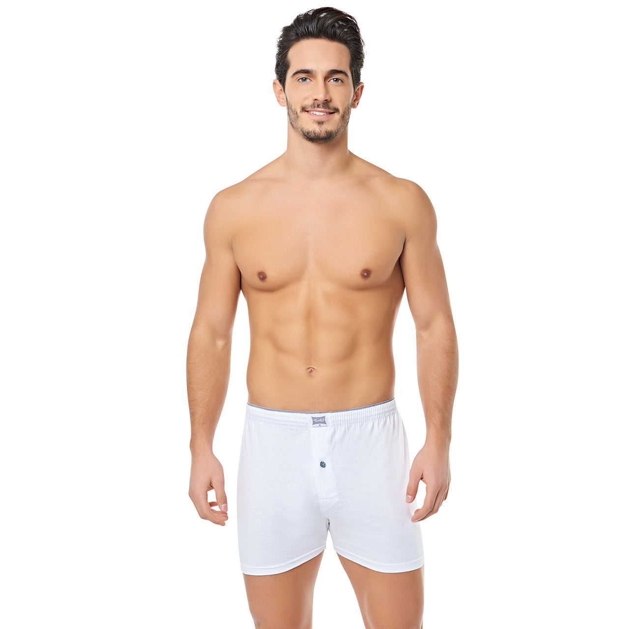 TER0117 Tutku Combed Terry Plain Boxer