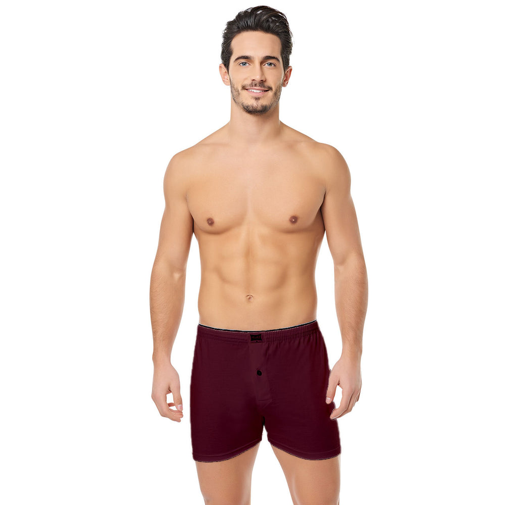 TER0117 Tutku Combed Terry Plain Boxer