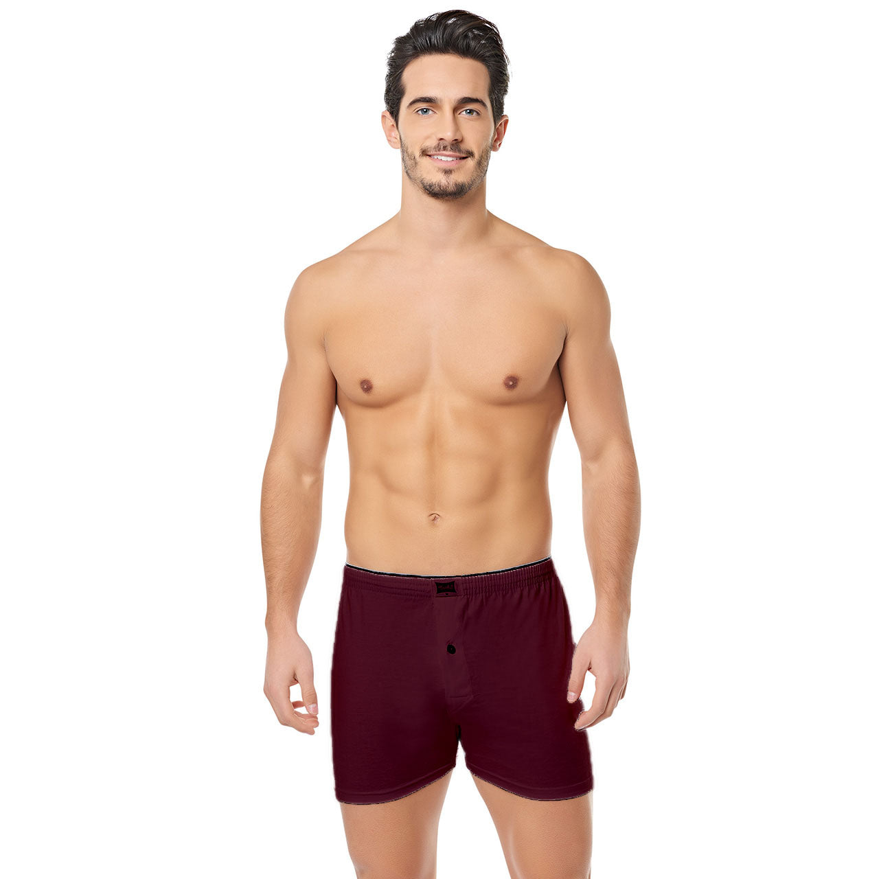 TER0117 Tutku Combed Terry Plain Boxer