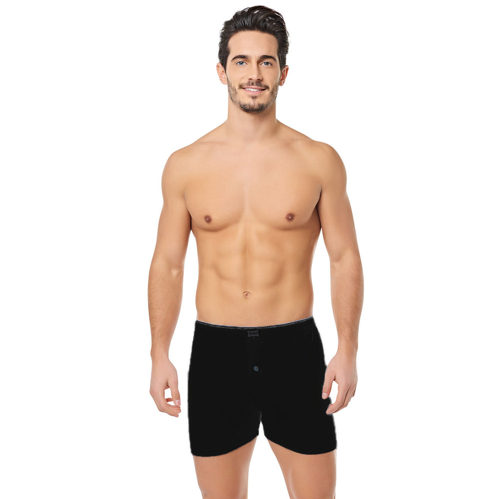 TER0117 Tutku Combed Terry Plain Boxer